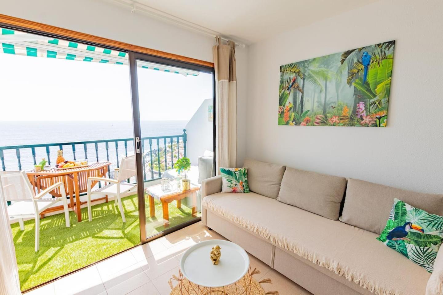 Ocean View Studio Apt By Dream Homes Tenerife Пуэрто-де-Сантьяго Экстерьер фото